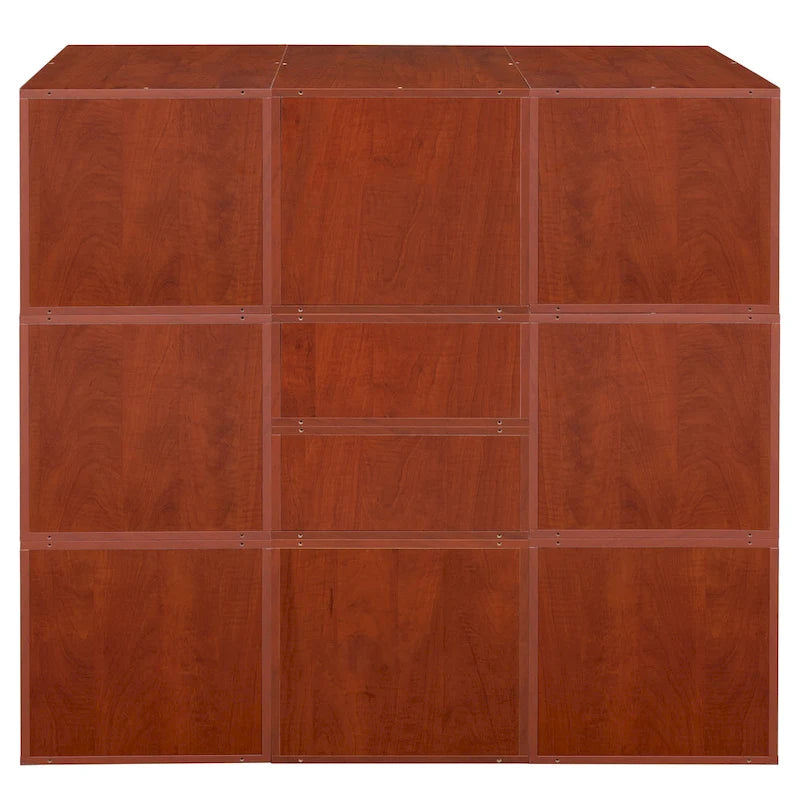 Cherry Wood Connect Storage Bookshelf
