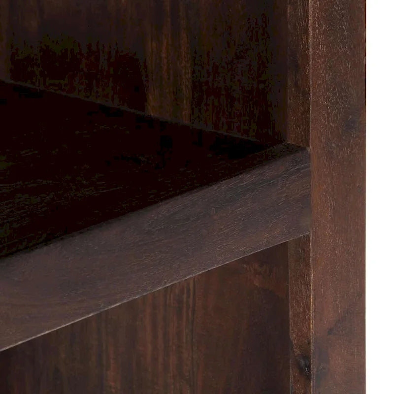 Solid Acacia Wood Console Cabinet - 15.7x11.8x43.3