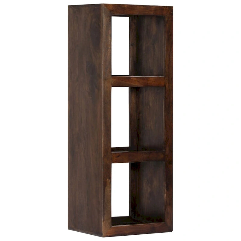 Solid Acacia Wood Console Cabinet - 15.7x11.8x43.3