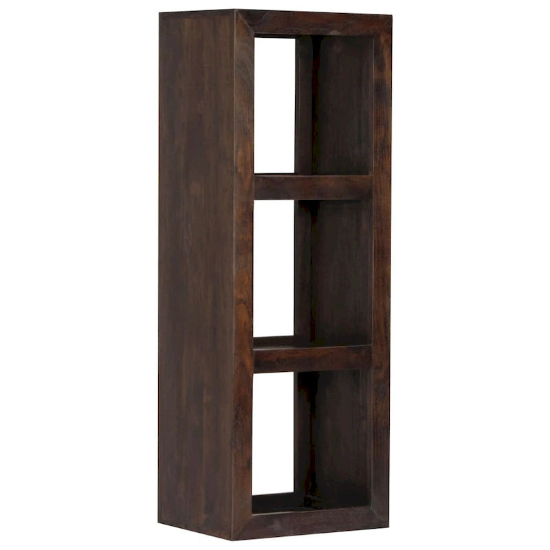 Solid Acacia Wood Console Cabinet - 15.7x11.8x43.3