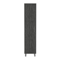 Single-Door Storage Cabinet - Smokey Oak