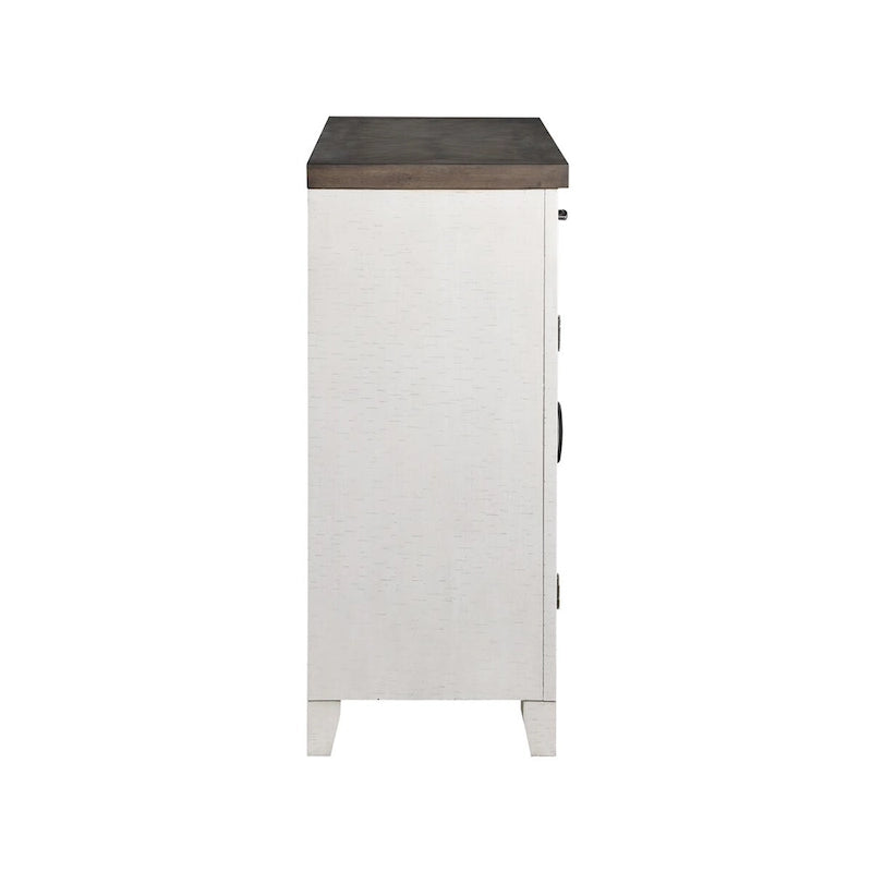 White and Brown Sideboard